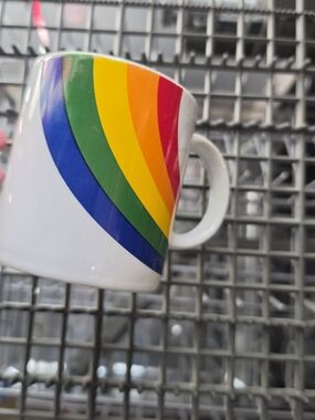 FTD 1984 Rainbow Coffee Mug